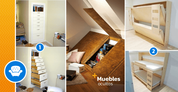 15 hidden furniture ideas to take up less space at home! - grandgoldman.com