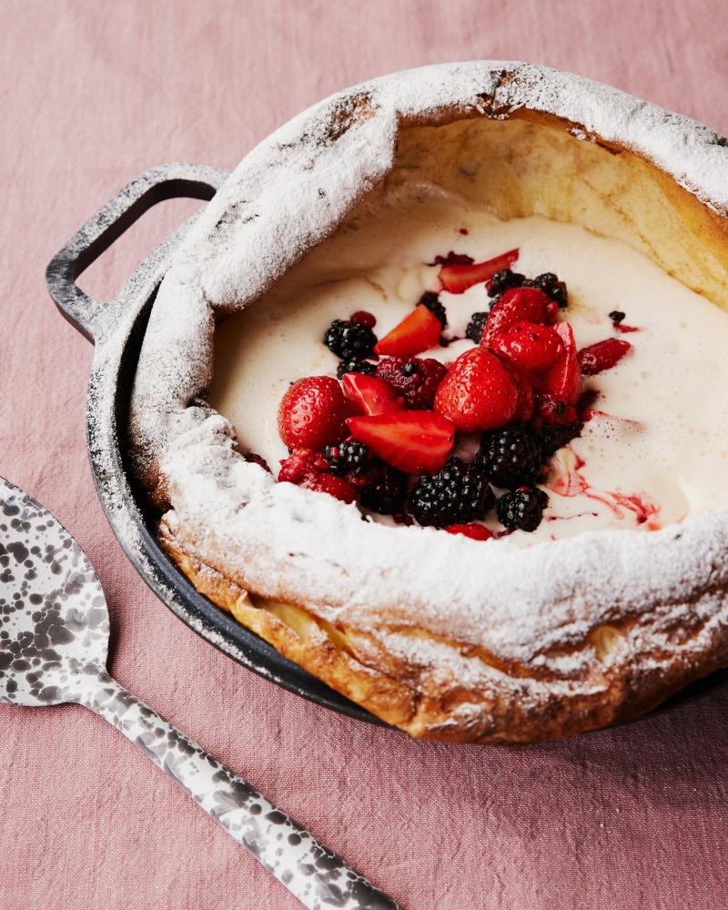 Summer Berry Dutch Baby Recipe: Easy Brunch Pancake