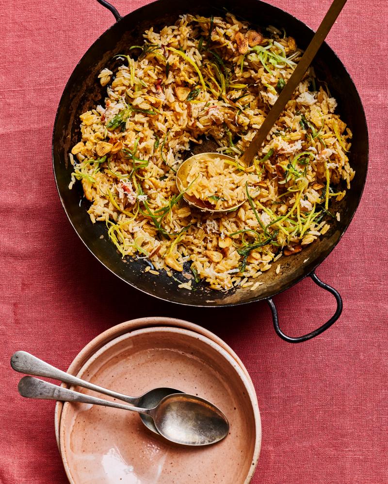 Crab and Spring Onion Fried Rice: A Quick Comfort Recipe
