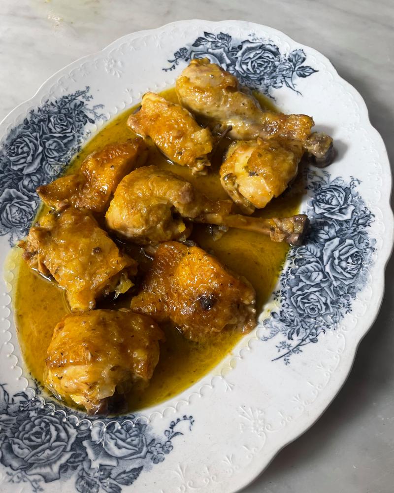 Rachel Roddy’s Chicken with Citrus and Oregano Recipe