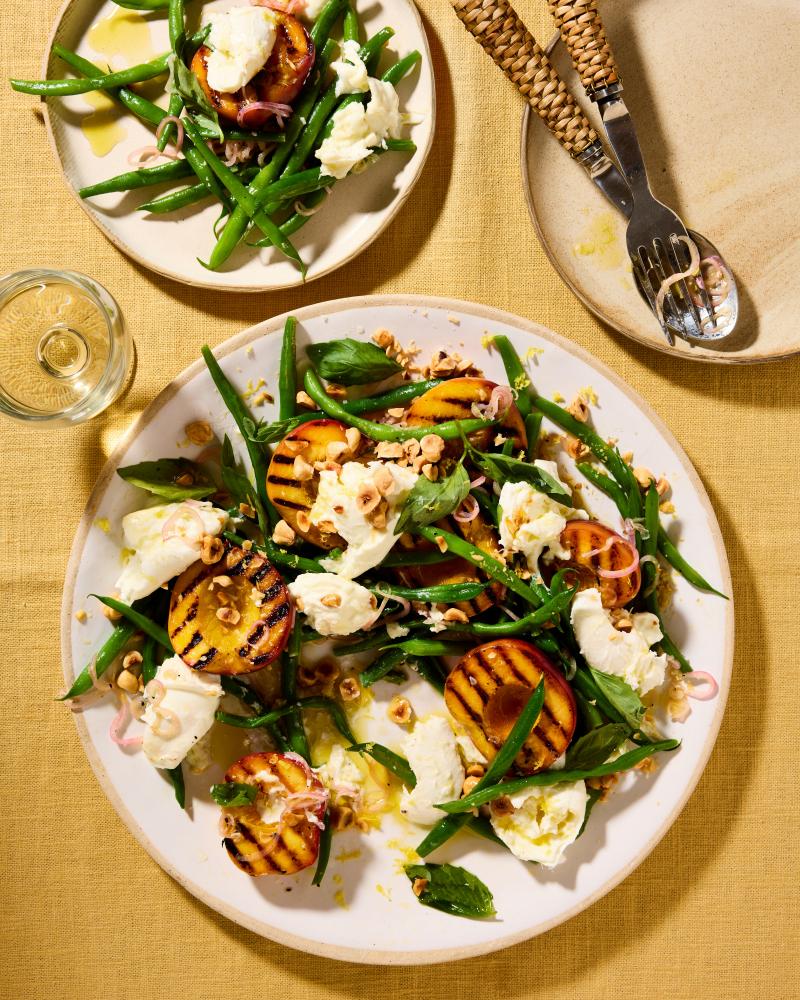 Angela Hartnett Italian Summer Recipes: Grilled Peaches, Gnudi