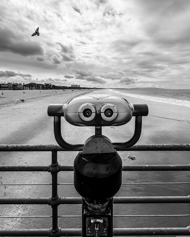 Photographer's 365-Day Project Captures Lonely Beach Machine
