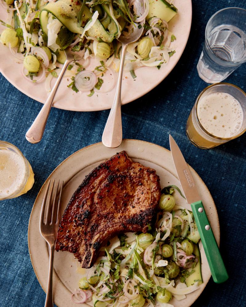 Gooseberry Recipes: Tarte Tatin, Pork Chops & Crumble