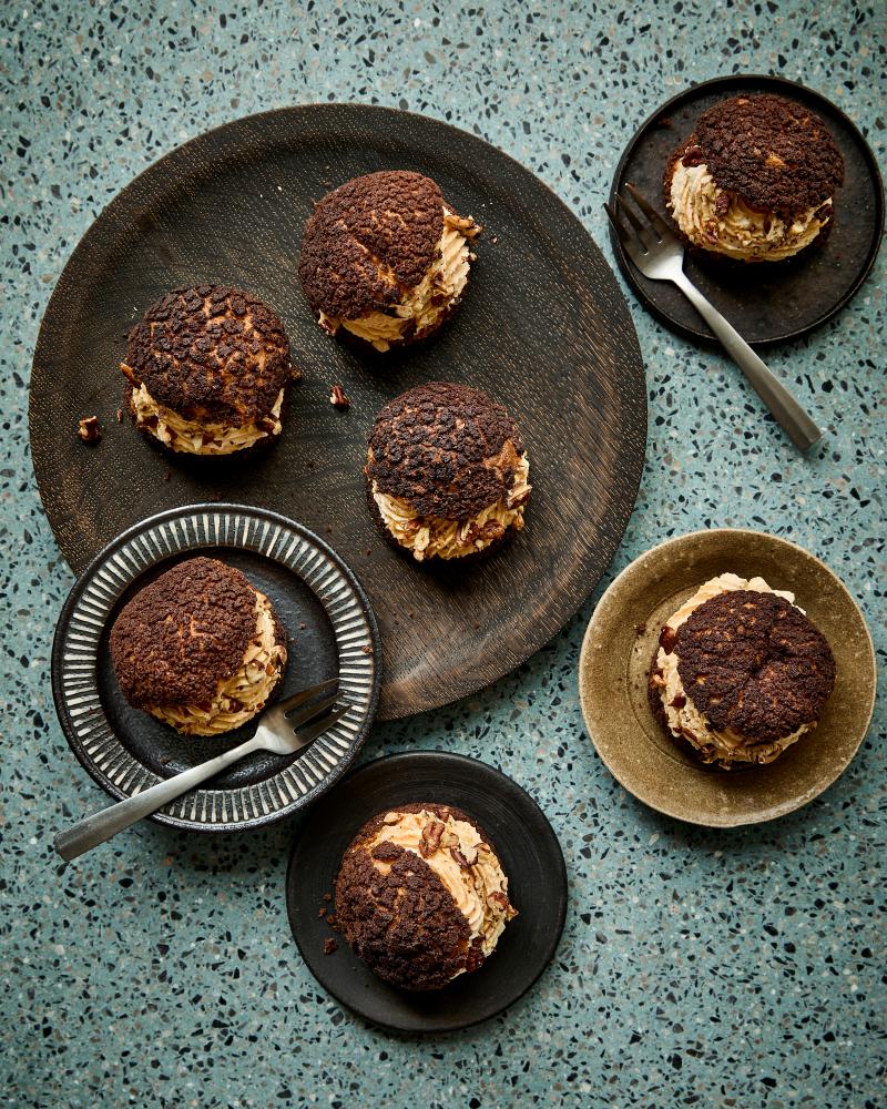 Chocolate Pumpkin Spice Choux Buns: Benjamina Ebuehi's Autumn Recipe