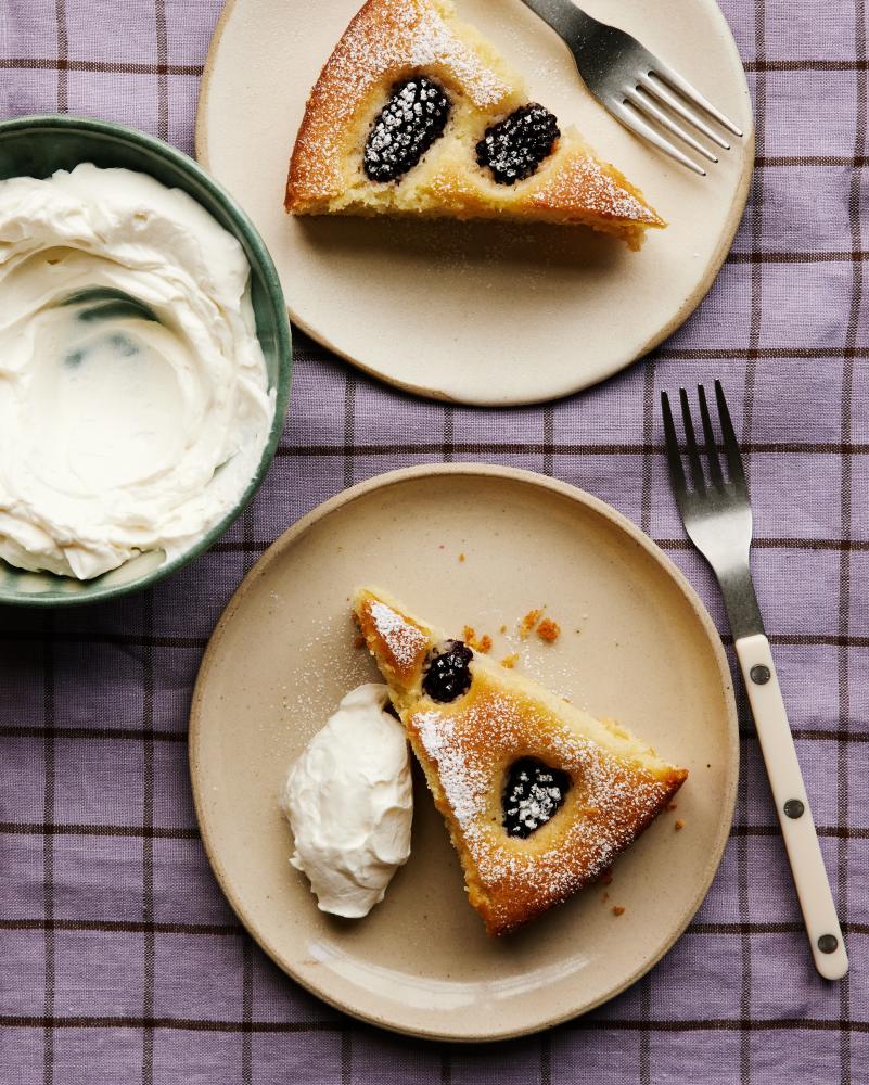 Ricotta Blackberry Lemon Cake: Easy One-Bowl Recipe