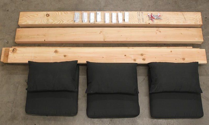 Modern DIY Homemade Outdoor Sofa! - grandgoldman.com