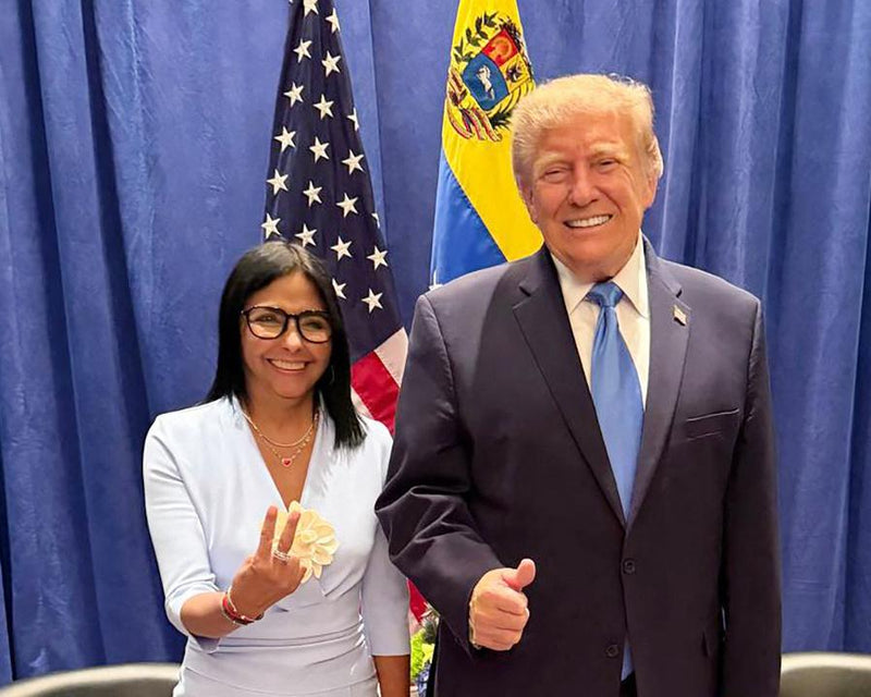 Venezuela's Delcy Rodriguez Hails Historic Meeting With Donald Trump