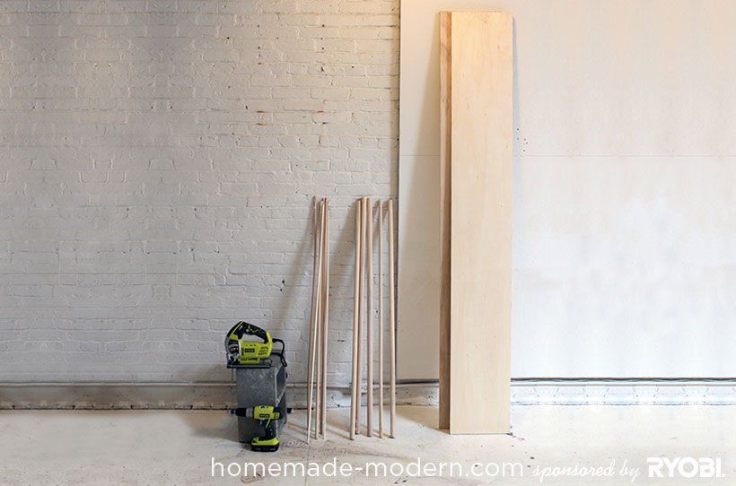 Modern Homemade Stool with Puzzle Design! - grandgoldman.com