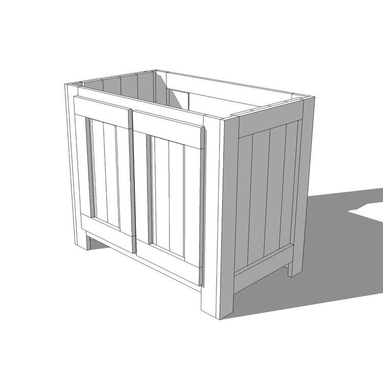 Learn How to Build a Rustic Bathroom Vanity! - grandgoldman.com