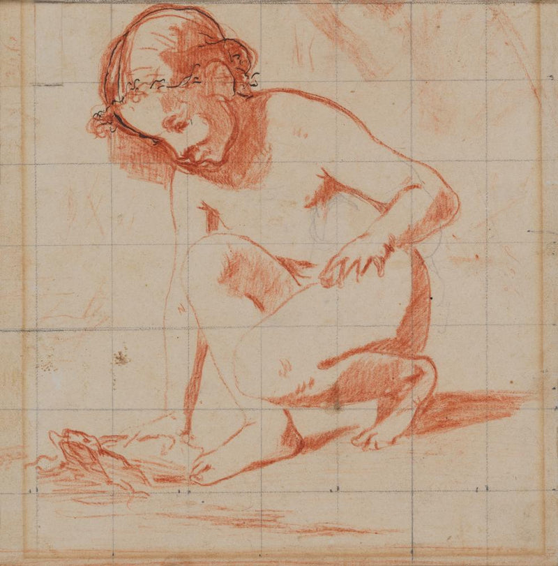Rediscovered Manet Chalk Drawing Attributed to French Master