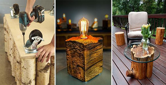 More alternatives to use wood and create incredible accessories for your home! - grandgoldman.com