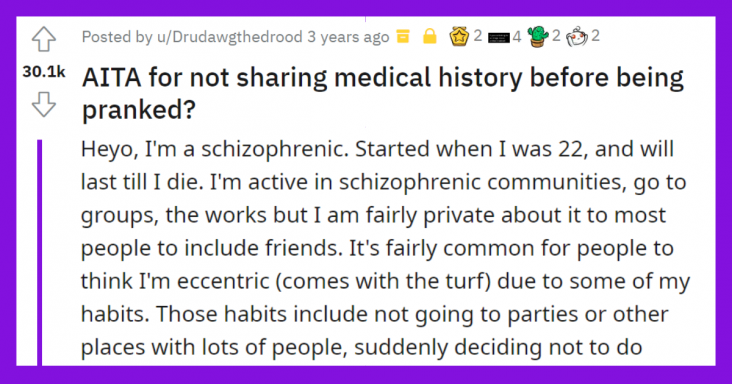 Schizophrenic Guy Gets Pranked By His Friends, Ends Up In Hospital, Cuts Ties With Friends - grandgoldman.com