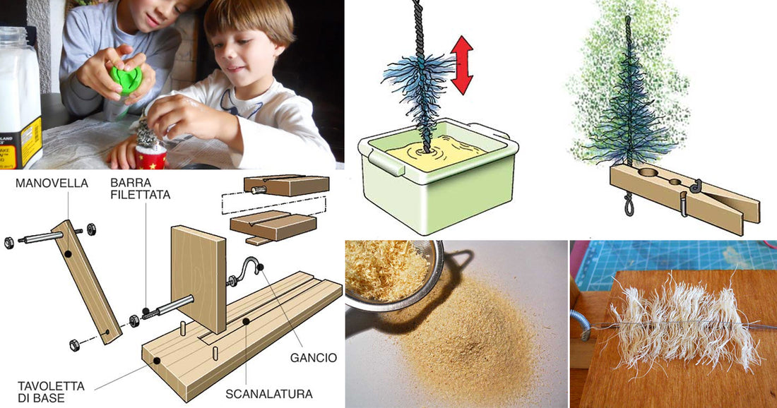 DIY Miniature Trees for Nativity Scenes & Holiday Decor