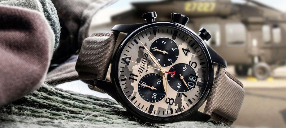 Startimer Pilot Big Date Chronograph, precision and military excellence - grandgoldman.com