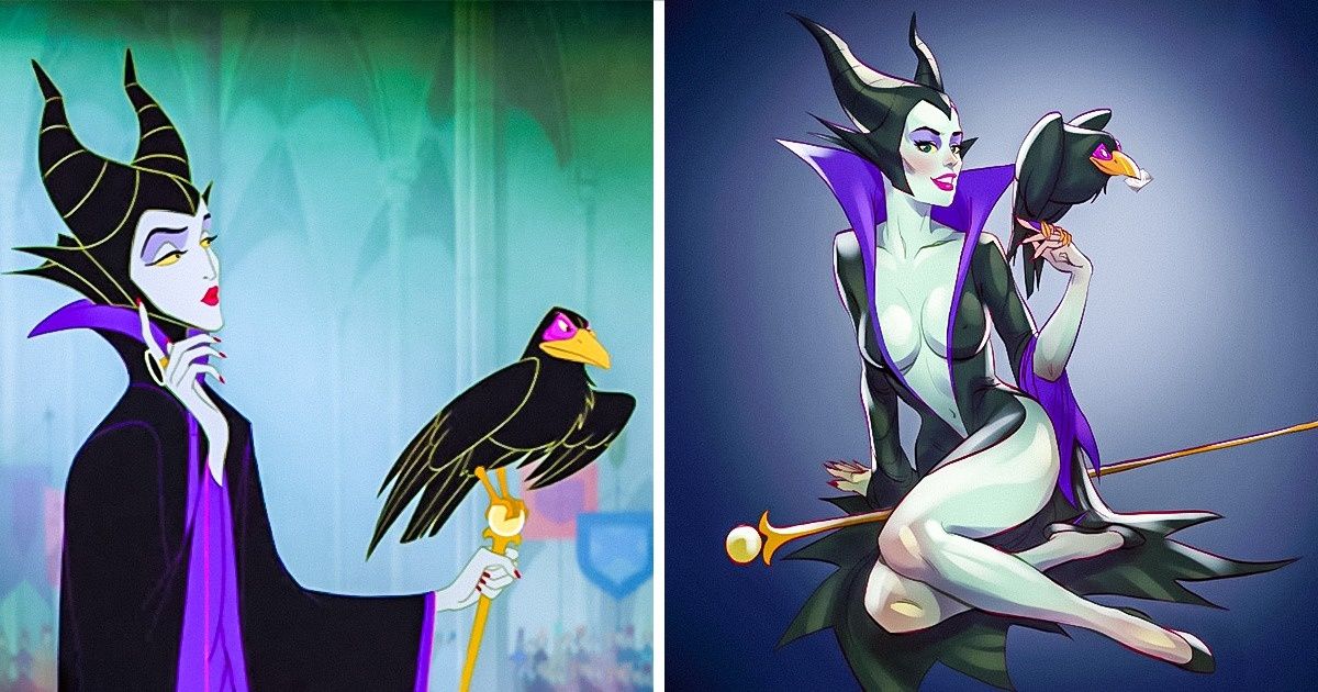 An Artist Transformed Disney Characters Into Extremely Hot Ladies - grandgoldman.com