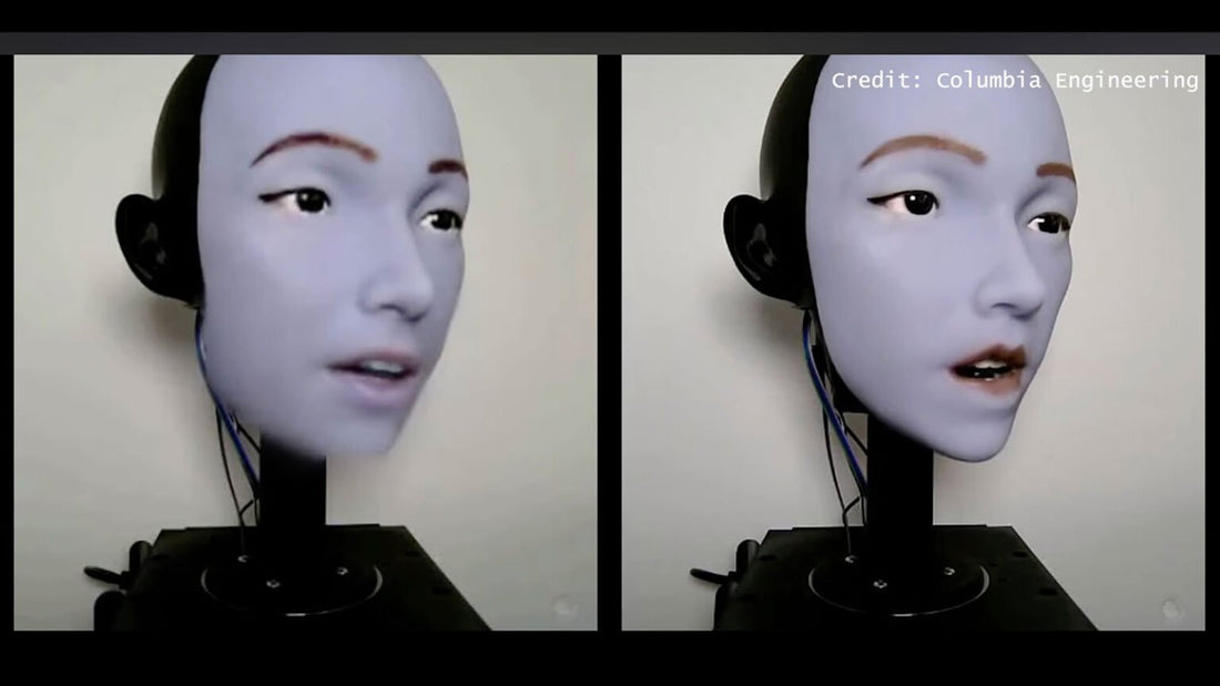 Humanoid robot learned facial expressions by watching YouTube