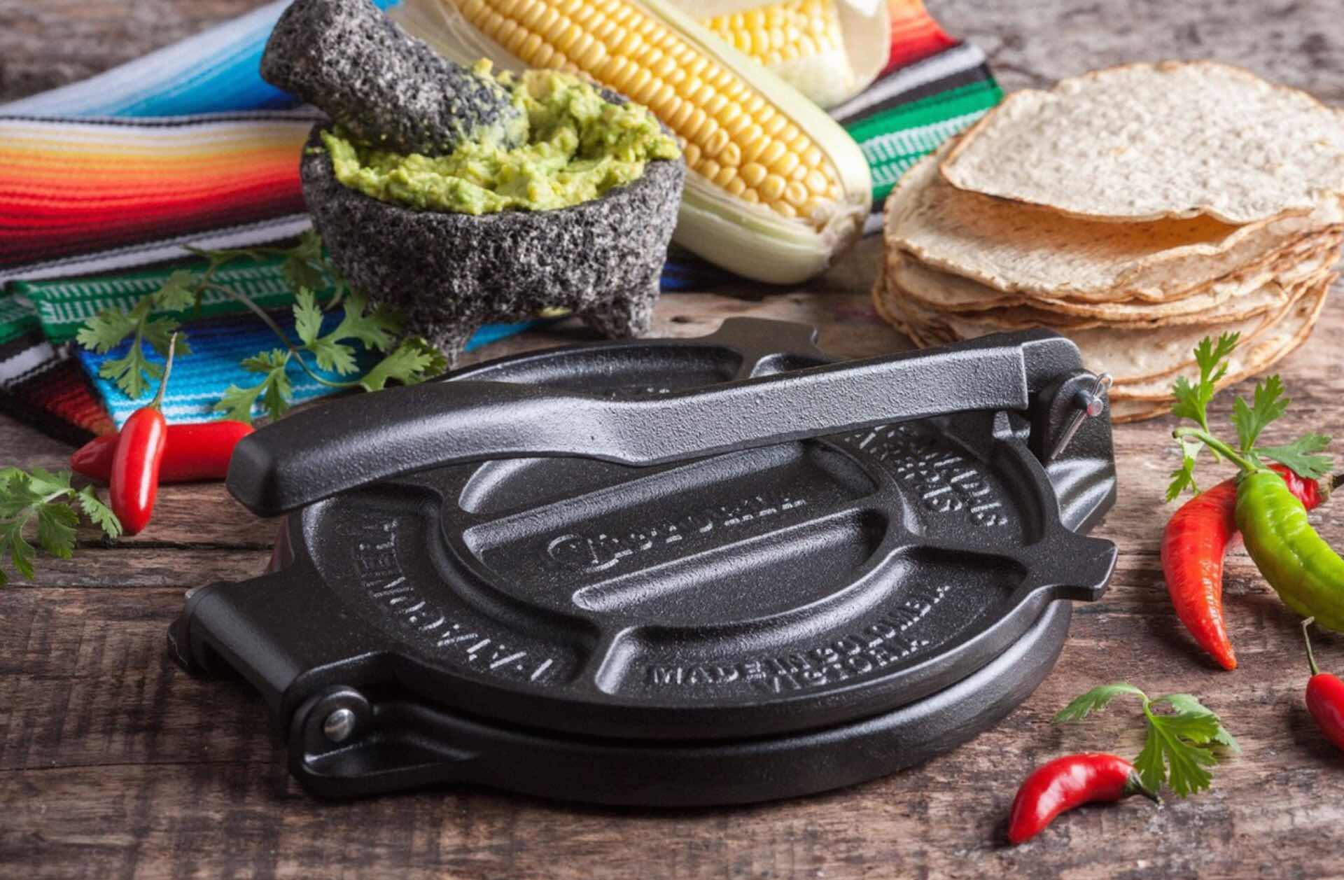 Victoria Cast Iron Tortilla Press Review - grandgoldman.com