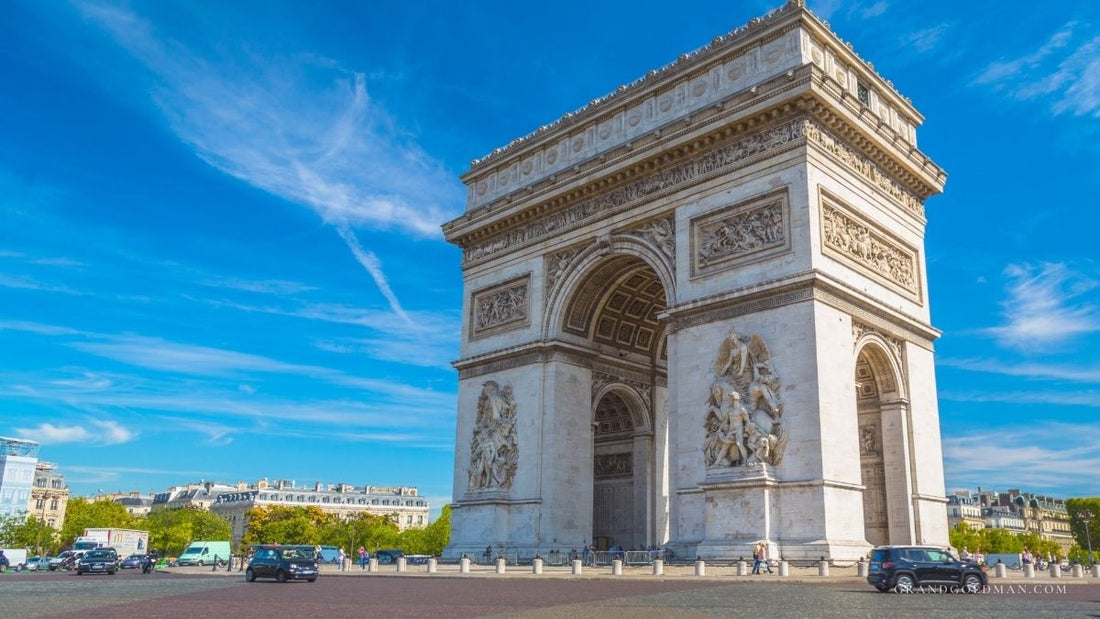 Best Places to Visit in Paris France - Arc de Triomphe - Grand Goldman