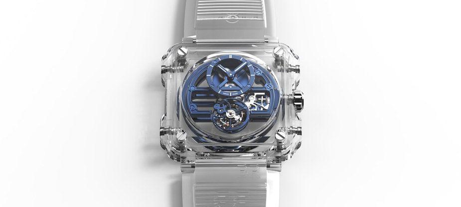 Bell&Ross surprises us with three new examples of the Br-X1 Skeleton Tourbillon Sapphire - grandgoldman.com
