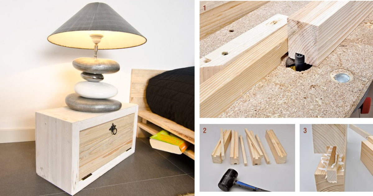 DIY Nightstand: Build a Rustic Bedside Table from Scrap Wood