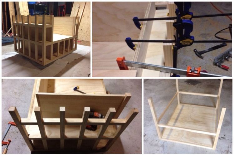 Build a practical armchair-bookcase for those lazy afternoons - grandgoldman.com
