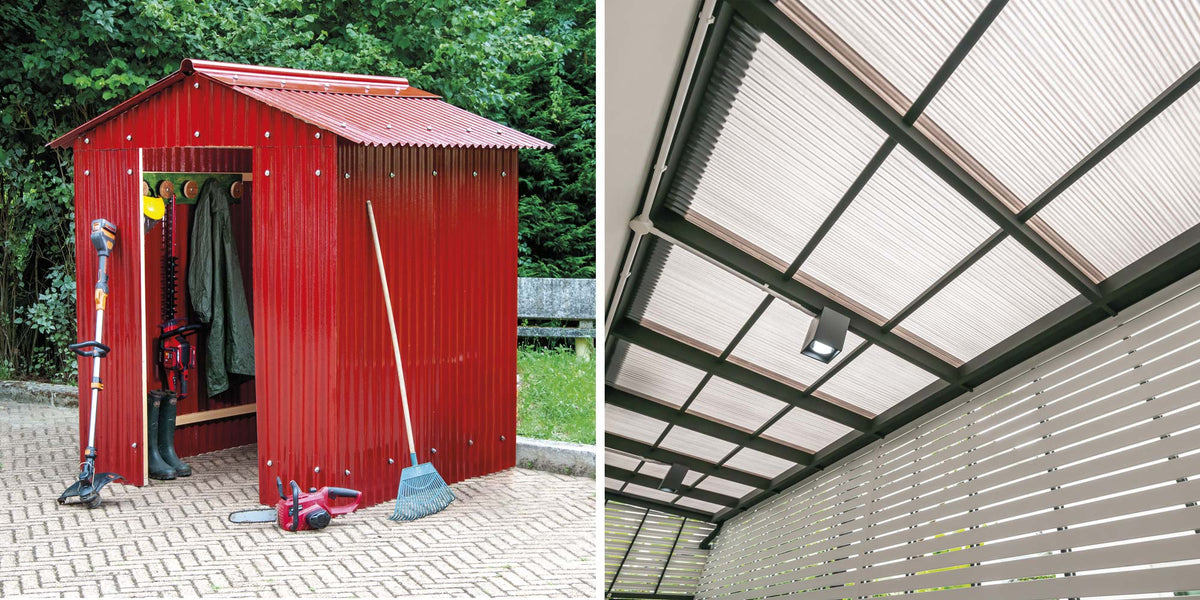 Color and Strength with ELYPLAST Fiberglass Sheets
