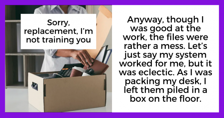 Employee Refuses To Train His Replacement After He Was Fired Unjustly - grandgoldman.com