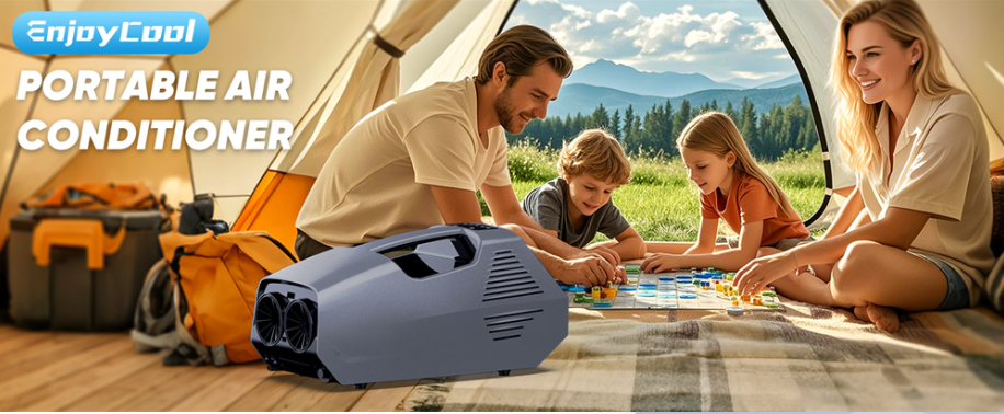 The Smallest "REAL" Air Condition in the "WORLD"!? (with compressor) EnjoyCool Link2 Portable Outdoor A/C
