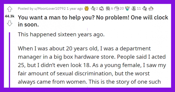 Customer Wants Help From Male Employee Only, Female Employee Maliciously Complies - grandgoldman.com