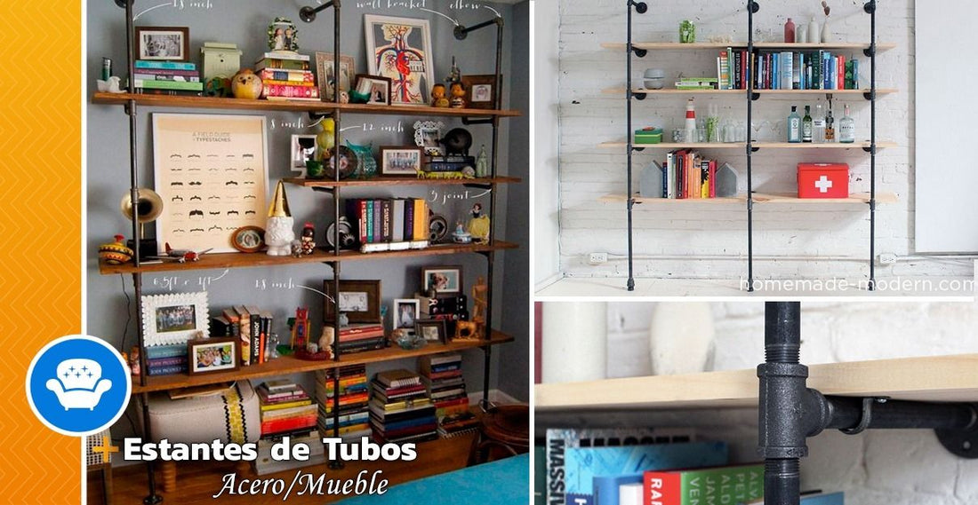Modern Pipe Shelves for Home Interiors! - grandgoldman.com