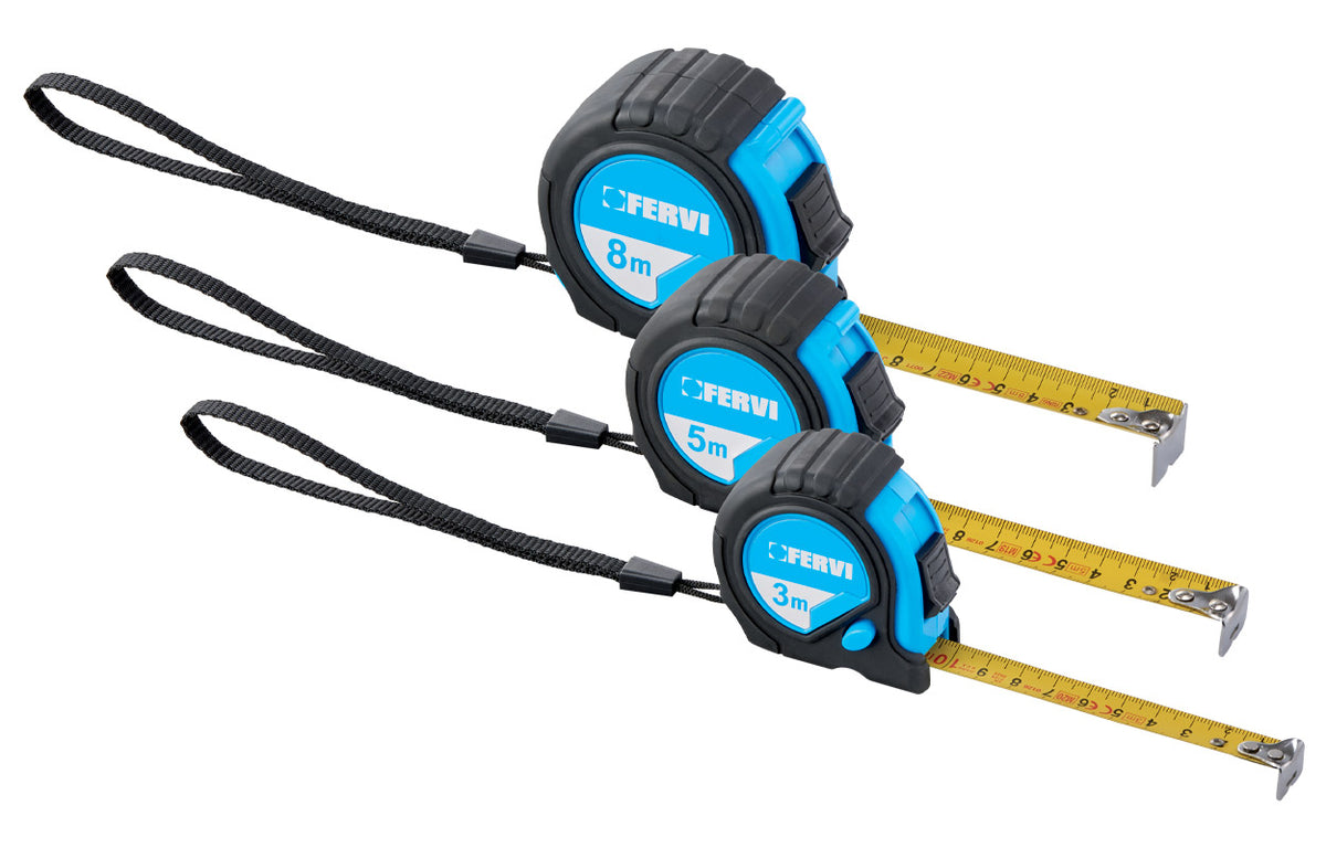 Precise Measurements at Hand with FERVI Tape Measures