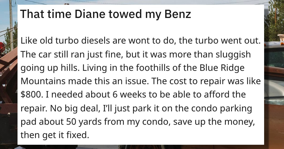 HOA Board Member Illegally Tows This Person’s Benz, Gets Sued