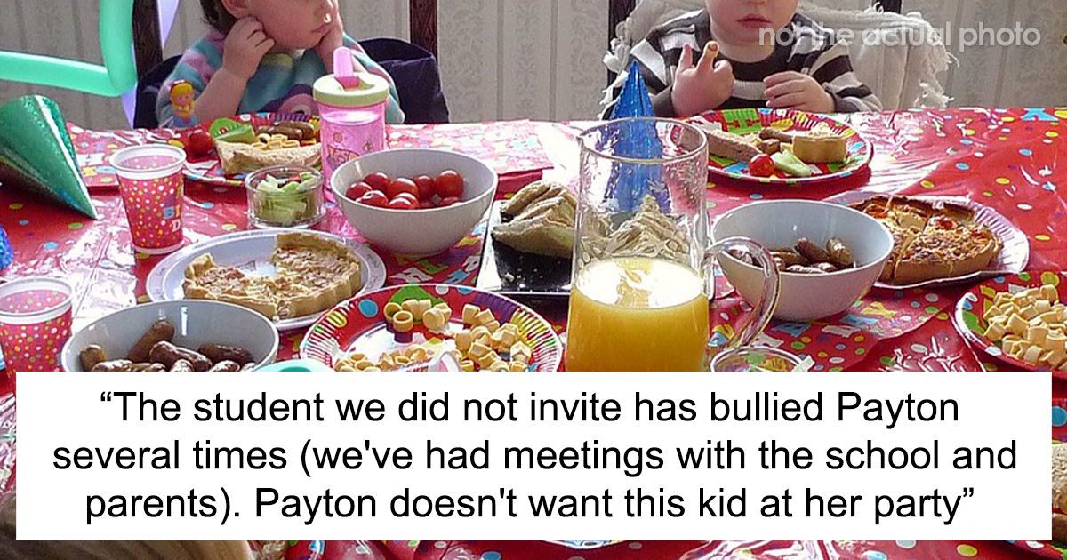 Mom Is Mad Because Her Daughter Is The Only One Not Invited From Her Whole Class To A Birthday Party - grandgoldman.com