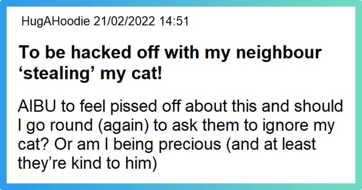 Mom Gets Pissed Off At Neighbor Who Continuously Stole Her Cat Despite Being Told Not To