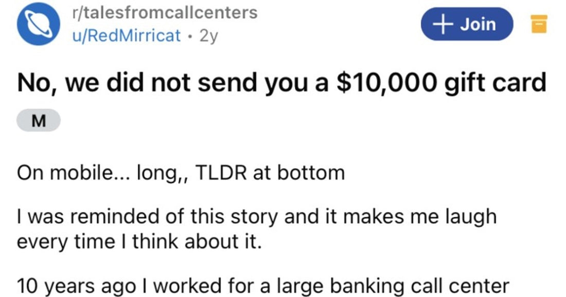 Guy Makes Purchases Of $10,000 Through Credit Card Mistakenly Thinking It Was A Gift Card