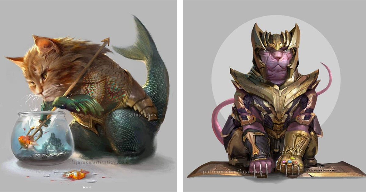 The Catvengers And Justice Cats Have Arrived To Save The Multiverse From Madness - grandgoldman.com