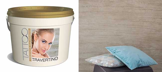 Tattoo Travertino Decorative Wood Finish: Modern Interior Design Ideas