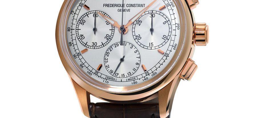 Flyback Chronograph Manufacture by Frederique Constant, a marvel of precision at a competitive price - grandgoldman.com