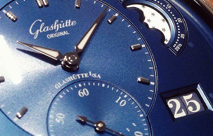 Glashütte Original PanoMatic Lunar and PanoReserve at Baselworld 2015 - grandgoldman.com