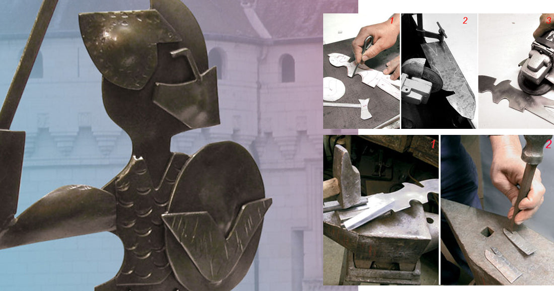 DIY Medieval Iron Warrior Statue – A Step-by-Step Guide