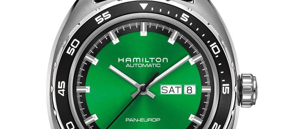 Hamilton Pan Europ Green Edition, the best companion for today's classic adventurers - grandgoldman.com