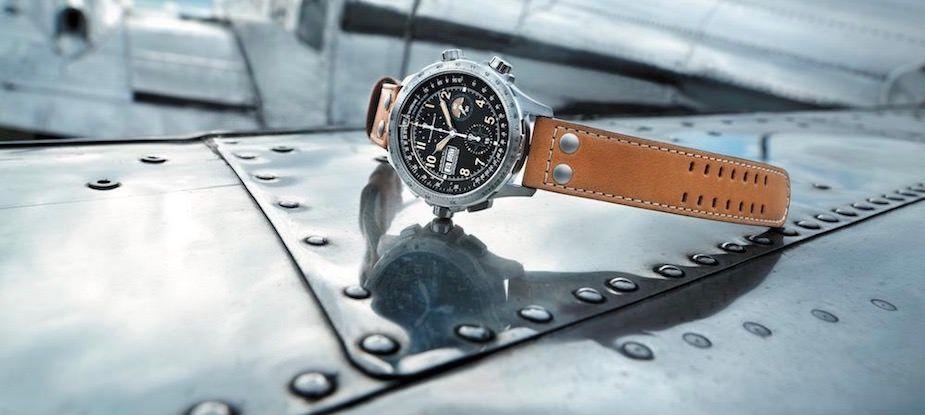 The Hamilton Khaki X–Wind Auto Chrono Limited Edition arrives, a Limited Edition that celebrates its 100 years of relationship with aviation - grandgoldman.com