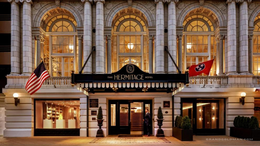 Best Boutique Hotels in Nashville - Hermitage Hotel - Grand Goldman