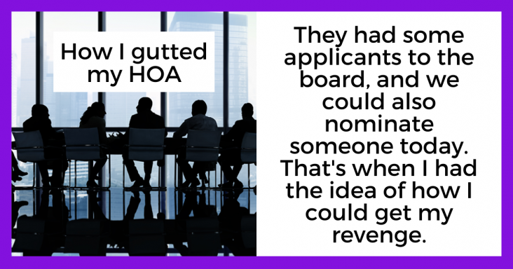 Homeowner Flips The Board And Becomes the HOA President After He Was Fined $200 - grandgoldman.com