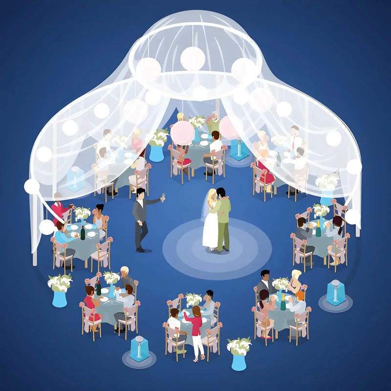 How to Plan a Large Wedding for 100 Guests: The System That Works