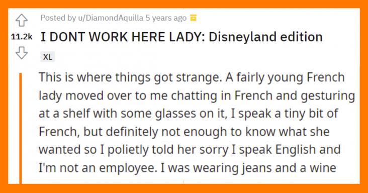 Guy Gets Mistaken As Disney Employee, Grumpy Customer Wants Him Fired - grandgoldman.com
