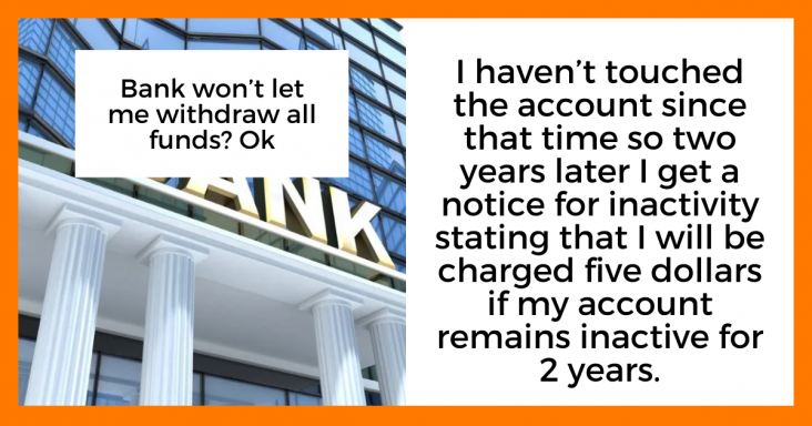 Redditor Gets Sweet Revenge On Bank For Not Letting Them Withdraw Funds