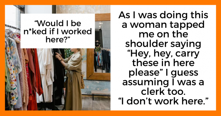 Woman Gets Mistaken For An Employee, She Snaps At The Other Customer