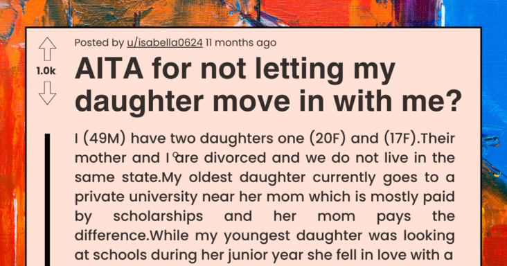 Dad Refuses To Let Daughter Move In His House Because His Dogs Need The Space
