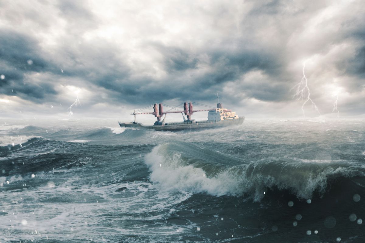 That's why there are more thunderstorms over ships than over the rest of the sea